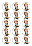 Frozen 02 Edible Icing Cake Topper