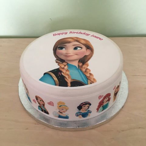 Frozen 02 Edible Icing Cake Topper