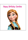 Frozen 02 Edible Icing Cake Topper