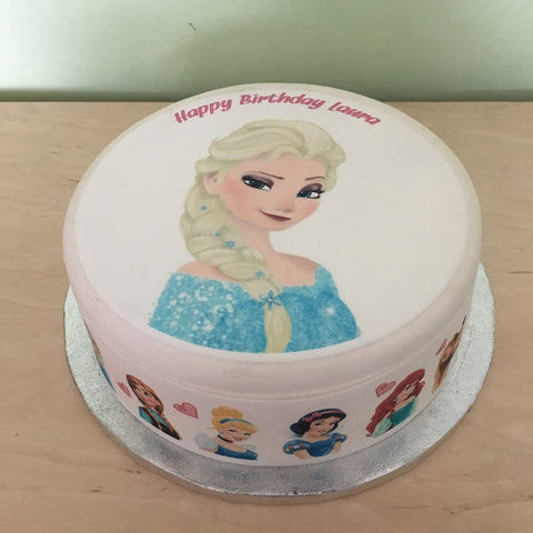 Frozen 03 Edible Icing Cake Topper