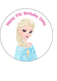 Frozen 03 Edible Icing Cake Topper