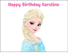 Frozen 03 Edible Icing Cake Topper