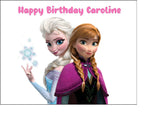 Frozen 05 Edible Icing Cake Topper