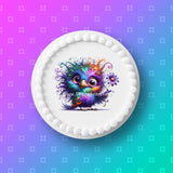 Funny Cute Bird 02 Edible Icing Cake Topper or Ribbon