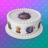 Funny Cute Bird 03 Edible Icing Cake Topper or Ribbon