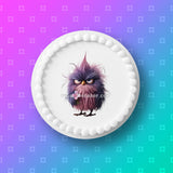 Funny Cute Bird 03 Edible Icing Cake Topper or Ribbon
