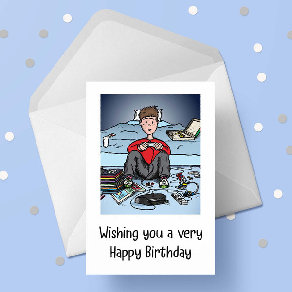 Gamer 04 Birthday  Card