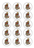 Gamer 02 Edible Icing Cake Topper