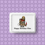 Gamer 02 Edible Icing Cake Topper
