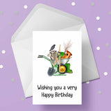 Gardening 05 Birthday Card