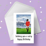 George Best Edible Icing Cake Topper or Ribbon