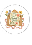 Get Well Soon 08 Edible Icing Cake Topper or Ribbon