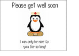 Get Well Soon 02 Edible Icing Cake Topper or Ribbon