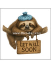 Get Well Soon 05 Edible Icing Cake Topper or Ribbon