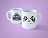 Go Kart 04 Edible Icing Cake Topper