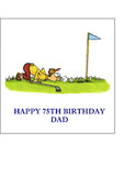 Golf Edible Icing Cake Topper 02