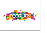Good Luck 04 Edible Icing Cake Topper