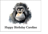 Gorilla 04 Edible Icing Cake Topper