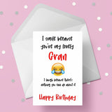 Birthday Card for Gran 01