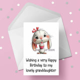 Birthday Card for Granddaughter 05