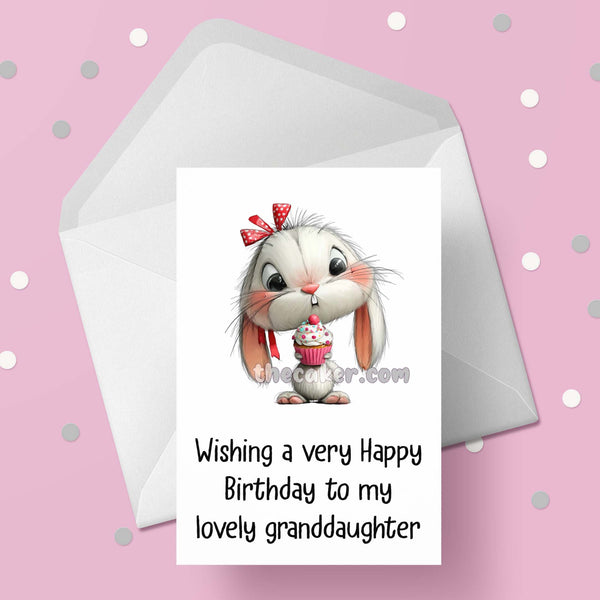Birthday Card for Granddaughter 05