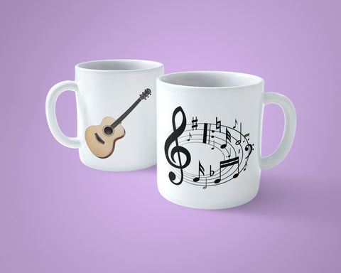 Guitar Mug - Classic Guitar Mug