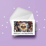 Guns n Roses 02 Birthday Card