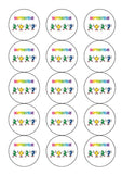 2027 Happy New Year Edible Icing Cake Topper 05