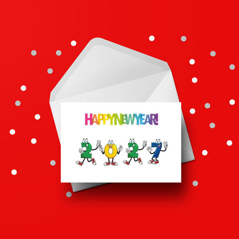 2027 Happy New Year Card 05