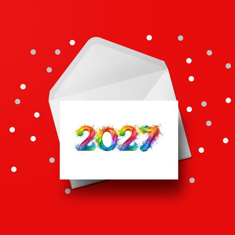 2027 Happy New Year Card 06