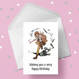Hairdressing Edible Icing Cake Topper 05