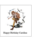 Hairdressing Edible Icing Cake Topper 05