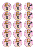Hairdressing Edible Icing Cake Topper 03