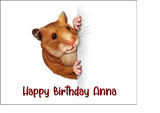 Hamster 03 Edible Icing Cake Topper