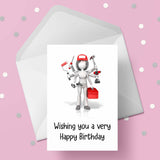 HandyWoman Birthday Card