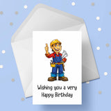 Handyman Birthday Card 01