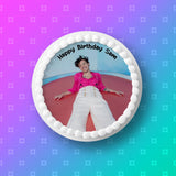Harry Styles 01 Edible Icing Cake Topper or Ribbon