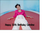 Harry Styles 01 Edible Icing Cake Topper or Ribbon