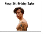 Harry Styles 07 Edible Icing Cake Topper