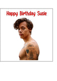 Harry Styles 07 Edible Icing Cake Topper