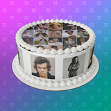 Harry Styles 09 Edible Icing Cake Topper