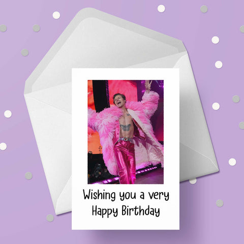 Harry Styles 05 Birthday Card