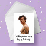 Harry Styles 07 Birthday Card