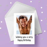 Harry Styles 08 Birthday Card