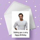 Henry Cavill 02  Edible Icing Cake Topper or Ribbon