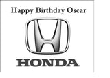 Honda Logo Car Edible Icing Cake Topper