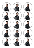 Hugh Jackman Edible Icing Cake Topper or Ribbon