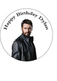 Hugh Jackman Edible Icing Cake Topper or Ribbon