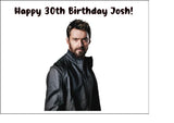 Hugh Jackman Edible Icing Cake Topper or Ribbon