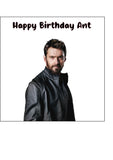 Hugh Jackman Edible Icing Cake Topper or Ribbon